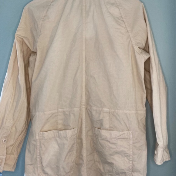 Madewell zip-front cropped overall jumpsuit - Picture 3 of 6